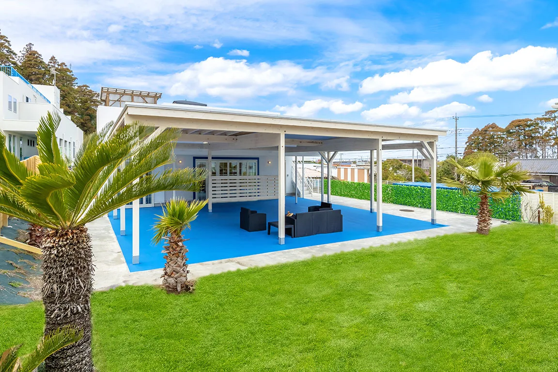 Tsurigasaki Glamping Resort in Japan