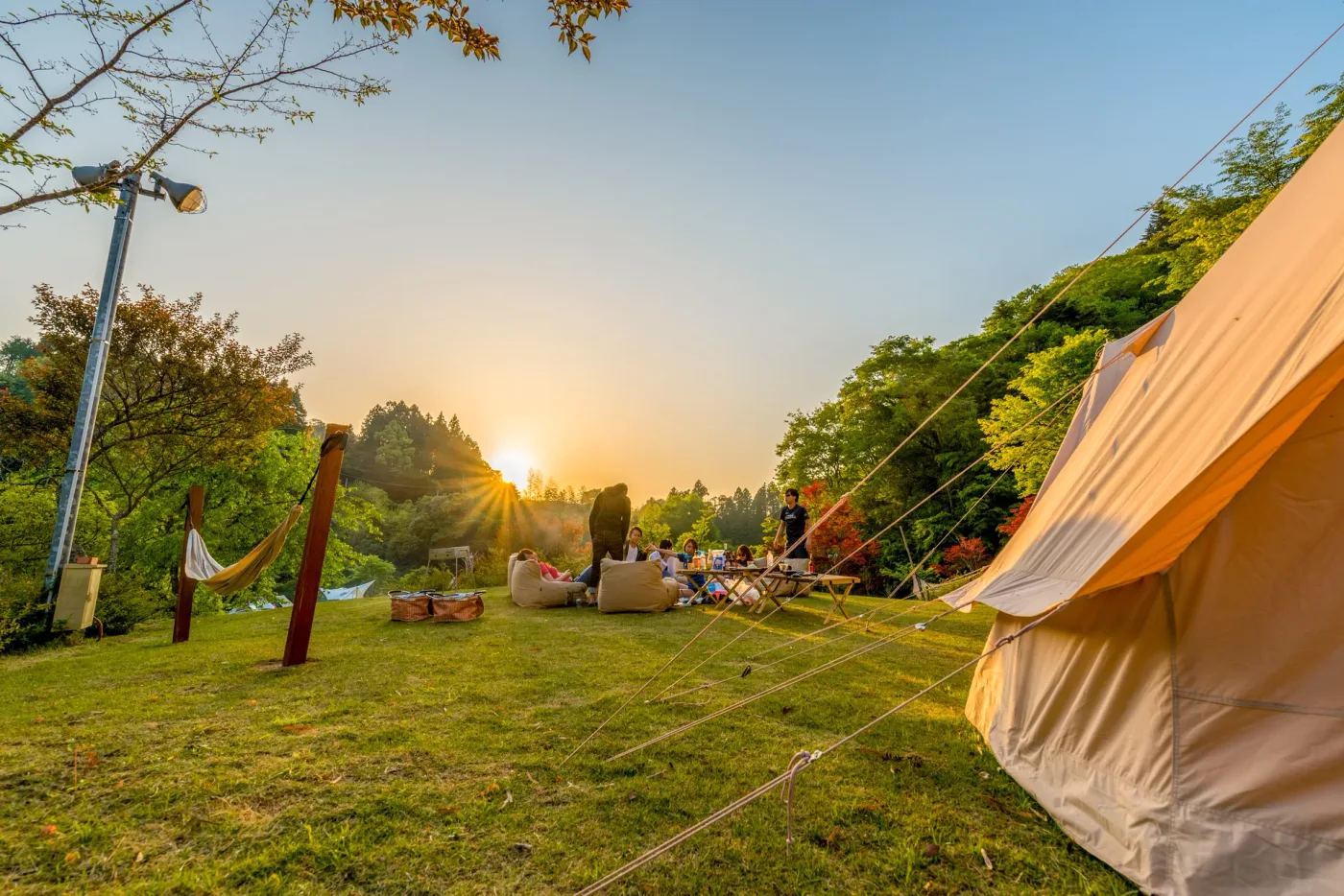 REWILD River Side Glamping Hill in Japan