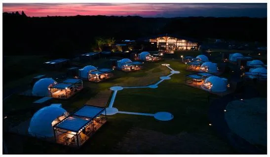 Isumi Glamping Resort & Spa Solas in Japan