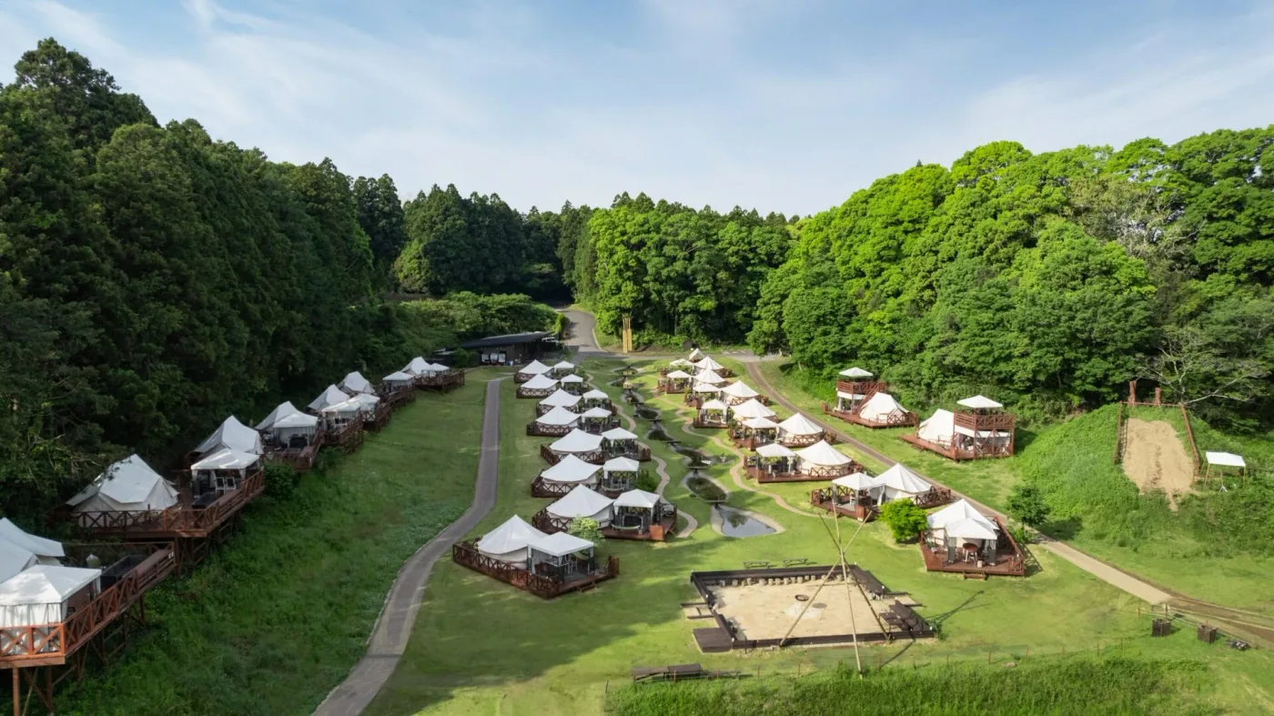 Za Farm Glamping in Japan