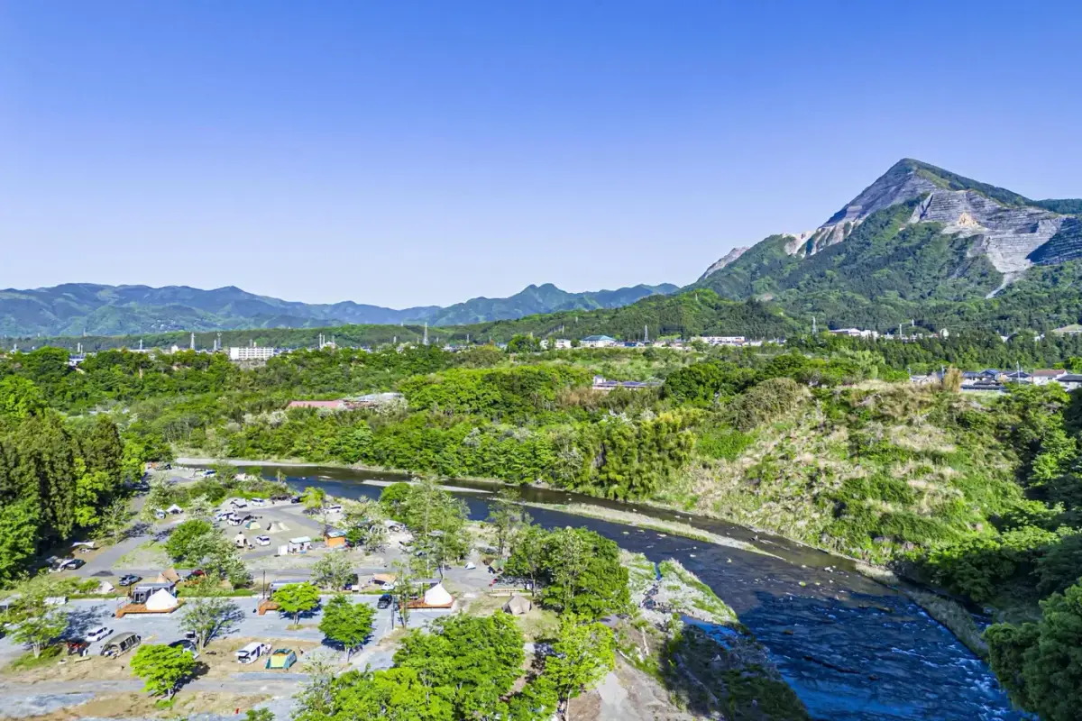 Saitama Chichibu Camp & Glamping Riverside Camp Field Chichibu in Japan