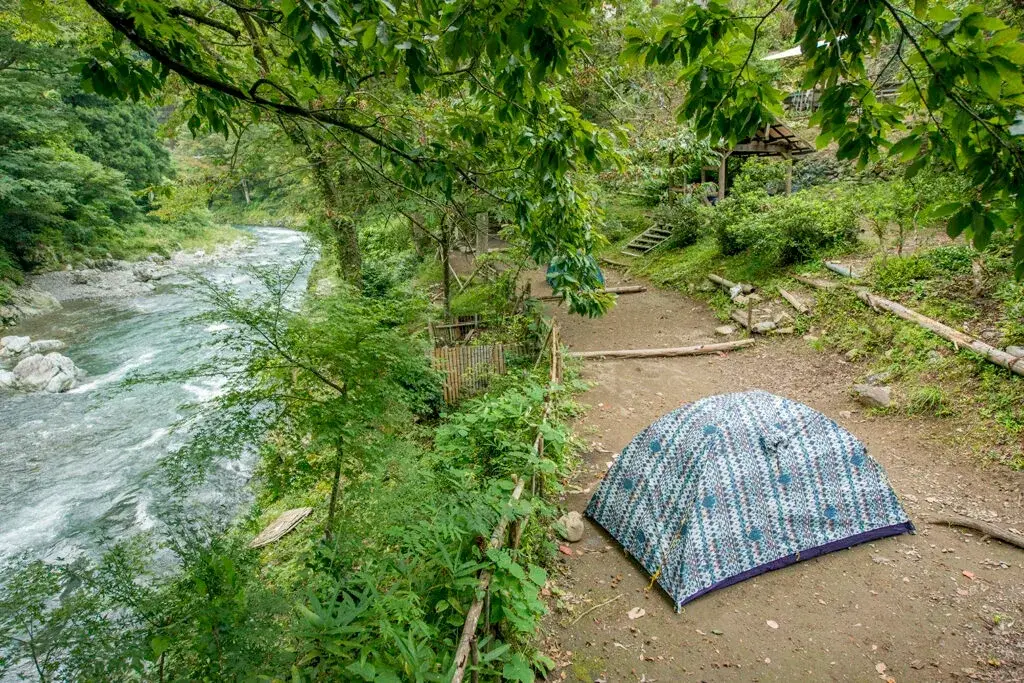 Shimizu En Campground in Japan