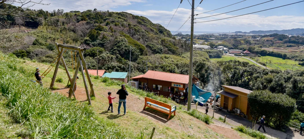 Orange Village Auto Campground in Japan