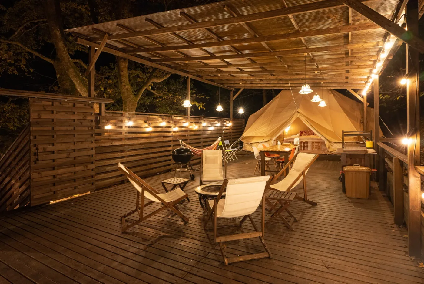 FUREAI Glamping & BBQ in Japan